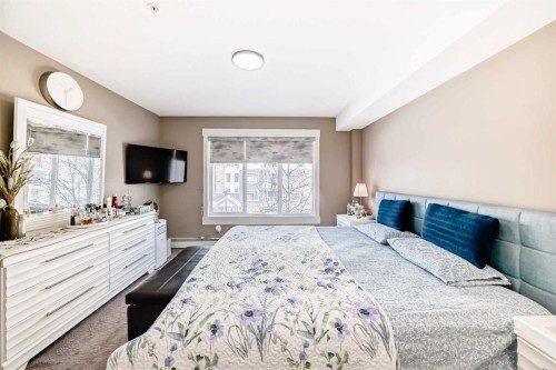 3301-155 Skyview Ranch Way Ne, Calgary, AB - Indoor Photo Showing Bedroom