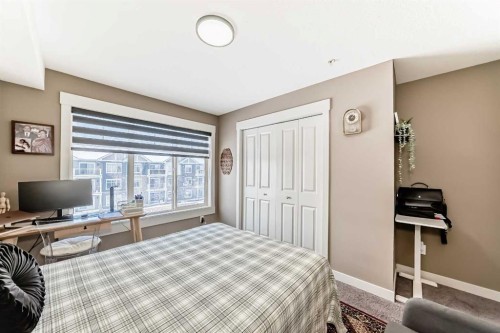3301-155 Skyview Ranch Way Ne, Calgary, AB - Indoor Photo Showing Bedroom