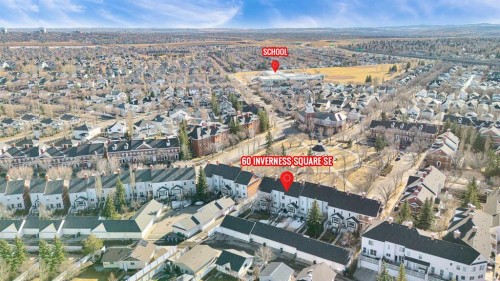 60 Inverness Square Se, Calgary, AB - Outdoor With View
