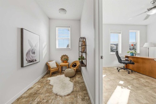31 Jumping Pound Rise, Cochrane, AB - Indoor Photo Showing Office