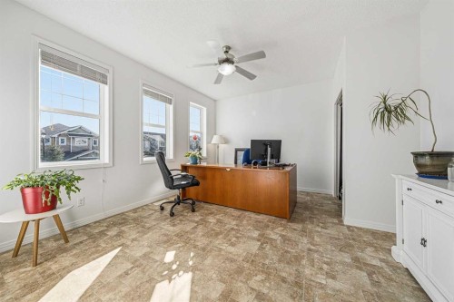 31 Jumping Pound Rise, Cochrane, AB - Indoor Photo Showing Office