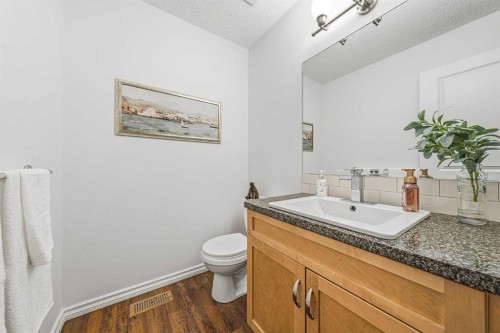 31 Jumping Pound Rise, Cochrane, AB - Indoor Photo Showing Bathroom