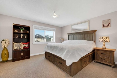 88 Silverado Saddle Avenue Sw, Calgary, AB - Indoor Photo Showing Bedroom