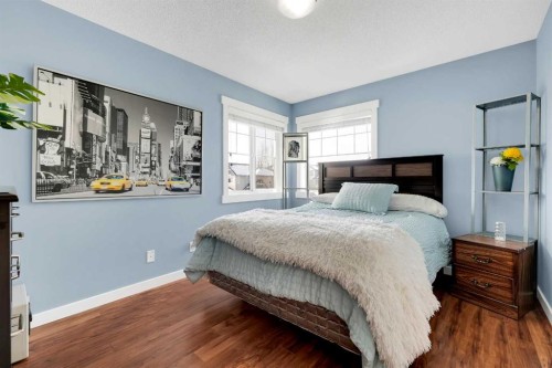 88 Silverado Saddle Avenue Sw, Calgary, AB - Indoor Photo Showing Bedroom