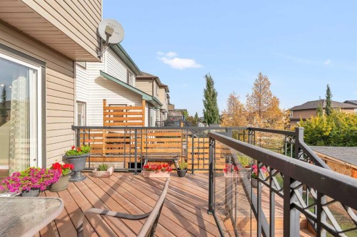 320 Evermeadow Road Sw, Calgary, AB - Outdoor With Deck Patio Veranda With Exterior