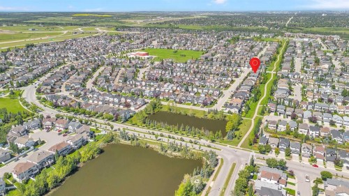 320 Evermeadow Road Sw, Calgary, AB - Outdoor With Body Of Water With View