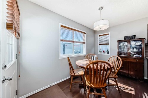 377 Cimarron Boulevard, Okotoks, AB - Indoor Photo Showing Dining Room