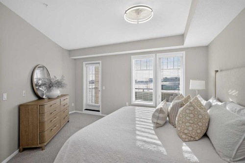 214-140 Mahogany Street Se, Calgary, AB - Indoor Photo Showing Bedroom