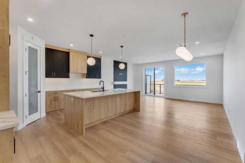 194 Muirfield Boulevard, Lyalta, AB - Indoor Photo Showing Kitchen With Upgraded Kitchen