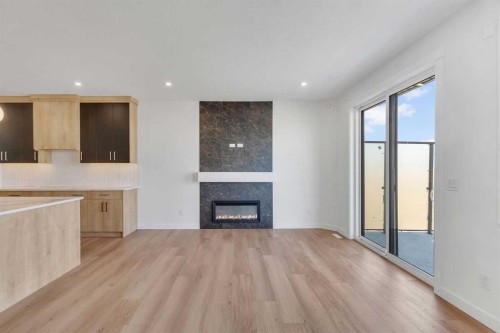 194 Muirfield Boulevard, Lyalta, AB - Indoor With Fireplace