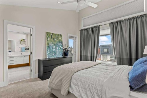 4128 7 Avenue Sw, Calgary, AB - Indoor Photo Showing Bedroom