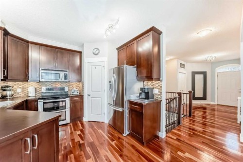 160 Sienna Passage, Chestermere, AB - Indoor Photo Showing Kitchen