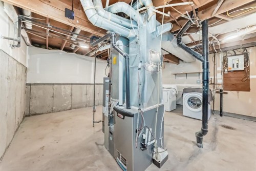 161-6915 Ranchview Drive Nw, Calgary, AB - Indoor Photo Showing Basement