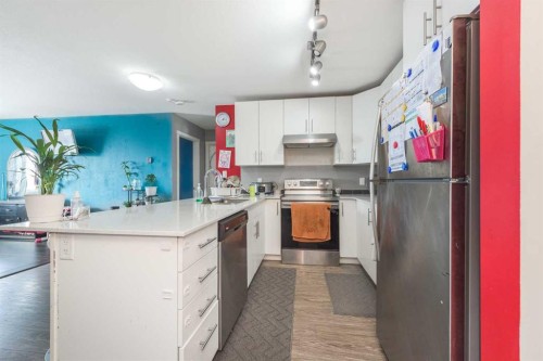 3413-181 Skyview Ranch Manor Ne, Calgary, AB - Indoor Photo Showing Kitchen With Stainless Steel Kitchen