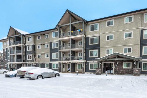 3413-181 Skyview Ranch Manor Ne, Calgary, AB - Outdoor With Balcony With Facade