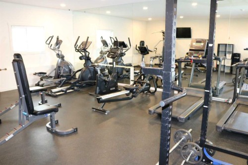 3413-181 Skyview Ranch Manor Ne, Calgary, AB - Indoor Photo Showing Gym Room