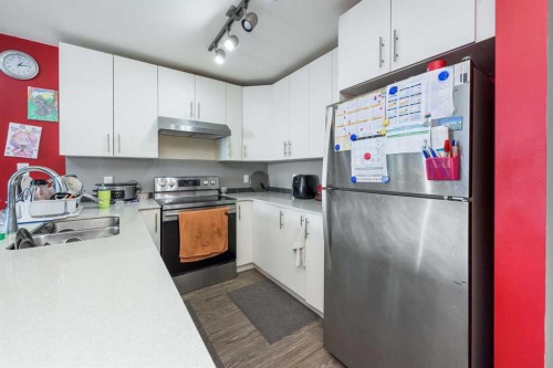 3413-181 Skyview Ranch Manor Ne, Calgary, AB - Indoor Photo Showing Kitchen With Stainless Steel Kitchen With Double Sink