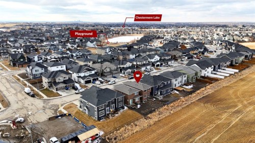 163 Sandpiper Bend, Chestermere, AB - Outdoor With View