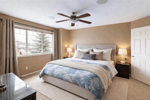 95 Covepark Place Ne, Calgary, AB - Indoor Photo Showing Bedroom