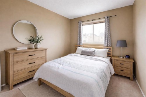 95 Covepark Place Ne, Calgary, AB - Indoor Photo Showing Bedroom