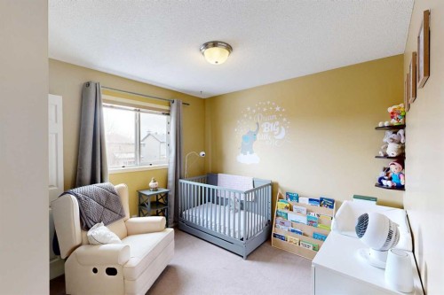 95 Covepark Place Ne, Calgary, AB - Indoor Photo Showing Bedroom