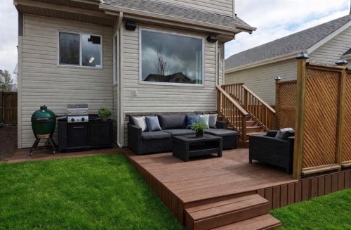 95 Covepark Place Ne, Calgary, AB - Outdoor With Deck Patio Veranda With Exterior