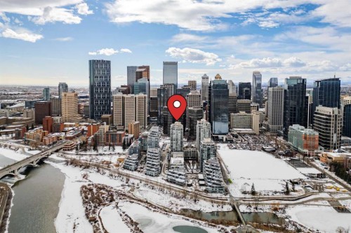 317-222 Riverfront Avenue Sw, Calgary, AB - Outdoor With View