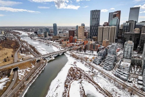 317-222 Riverfront Avenue Sw, Calgary, AB - Outdoor With View