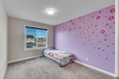 289 Cornerstone Passage Ne, Calgary, AB - Indoor Photo Showing Bedroom