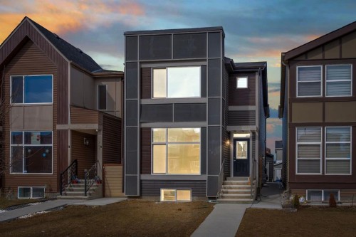 289 Cornerstone Passage Ne, Calgary, AB - Outdoor With Facade