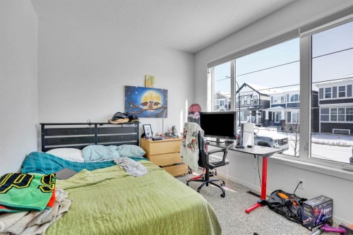 137 Seton Villas Se, Calgary, AB - Indoor Photo Showing Bedroom