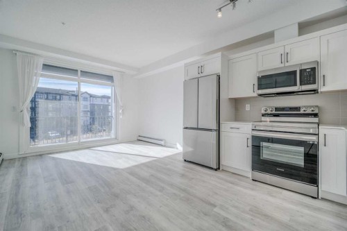 213-40 Sage Hill Walk Nw, Calgary, AB - Indoor Photo Showing Kitchen
