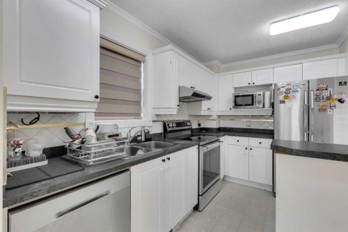 79 Martha'S Haven Place Ne, Calgary, AB - Indoor Photo Showing Kitchen With Double Sink