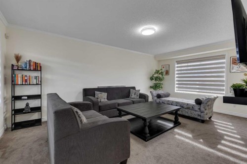 79 Martha'S Haven Place Ne, Calgary, AB - Indoor Photo Showing Living Room