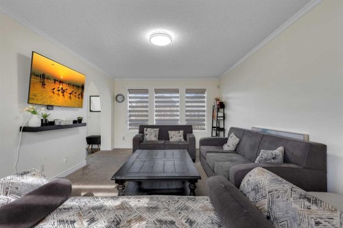 79 Martha'S Haven Place Ne, Calgary, AB - Indoor Photo Showing Living Room