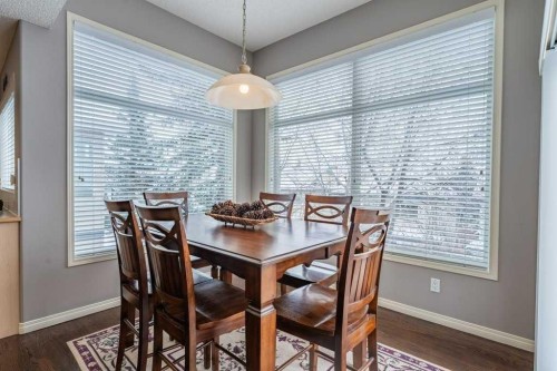 62 Springbluff Boulevard Sw, Calgary, AB - Indoor Photo Showing Dining Room