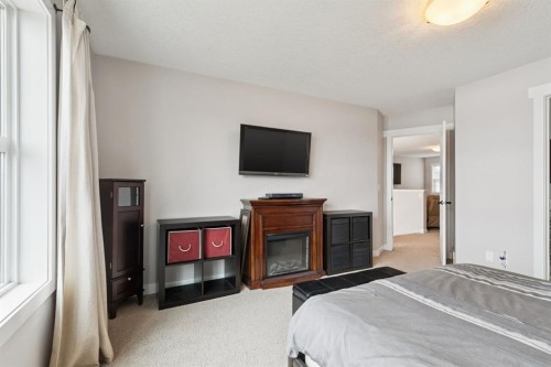248 Copperpond Circle Se, Calgary, AB - Indoor Photo Showing Bedroom