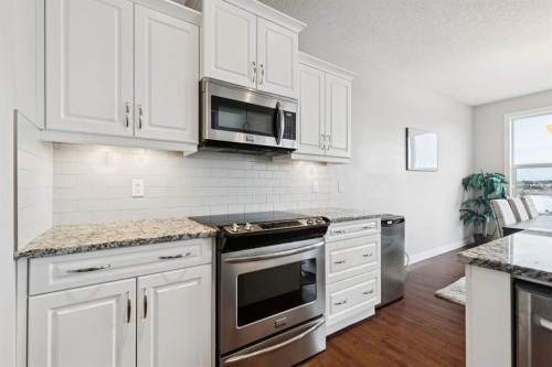 248 Copperpond Circle Se, Calgary, AB - Indoor Photo Showing Kitchen With Upgraded Kitchen