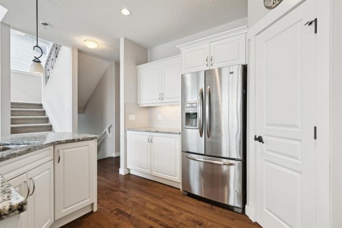 248 Copperpond Circle Se, Calgary, AB - Indoor Photo Showing Kitchen With Upgraded Kitchen