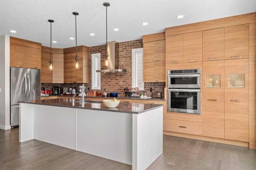 82 Cranbrook Crescent Se, Calgary, AB - Indoor Photo Showing Kitchen With Upgraded Kitchen