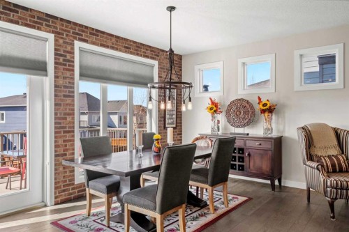 82 Cranbrook Crescent Se, Calgary, AB - Indoor Photo Showing Dining Room