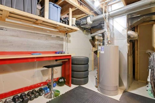 34 Arbour Stone Rise Nw, Calgary, AB - Indoor Photo Showing Basement