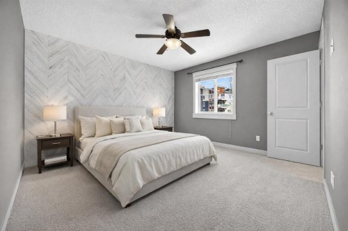 257 Skyview Ranch Drive Ne, Calgary, AB - Indoor Photo Showing Bedroom