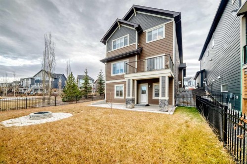 151 Sundown Way, Cochrane, AB - Outdoor With Deck Patio Veranda