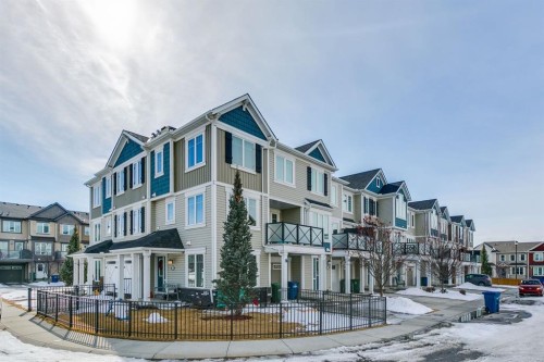 321 Windstone Gardens Sw, Airdrie, AB - Outdoor With Balcony With Facade