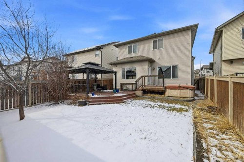 1153 Kingston Crescent Se, Airdrie, AB - Outdoor With Deck Patio Veranda