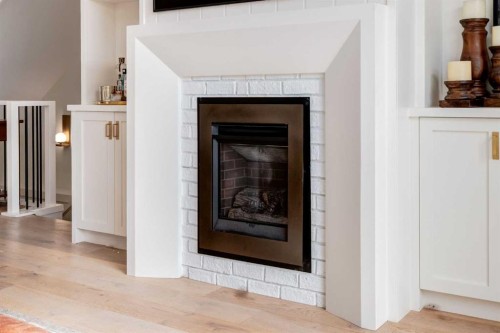 2107 52 Avenue Sw, Calgary, AB - Indoor With Fireplace