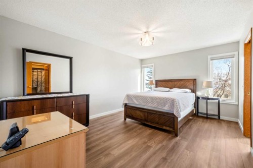 412 Hawkland Place Nw, Calgary, AB - Indoor Photo Showing Bedroom