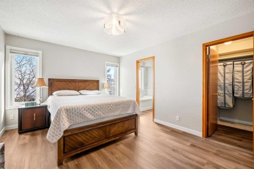 412 Hawkland Place Nw, Calgary, AB - Indoor Photo Showing Bedroom