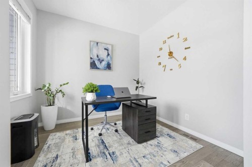 134 Windrow Link Sw, Airdrie, AB - Indoor Photo Showing Office